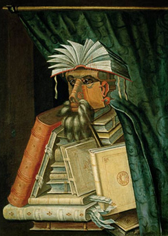 Arcimboldo bibliotecario